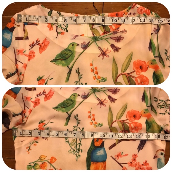 🦋💐Beautiful Beautiful Peach w/ Multi Print 💐🦋 - Picture 8 of 8